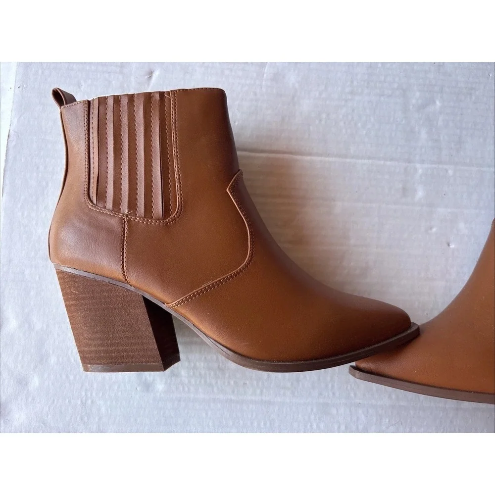 The Drop Women's Boots / Pointed Toe Western Ankle Boots US Size 9 Uk 7